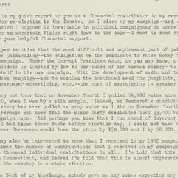 Letter: 1952 November 29