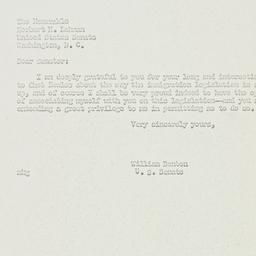 Letter: 1951 June 1