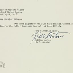 Letter: 1951 April 9