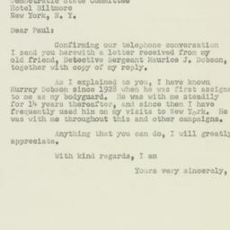 Letter: 1950 January 6