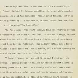 Press Release: 1948 March 27