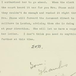 Letter: 1947 August 27