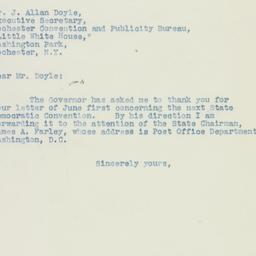 Letter: 1936 June 3