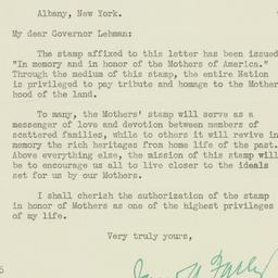 Letter: 1934 May 2