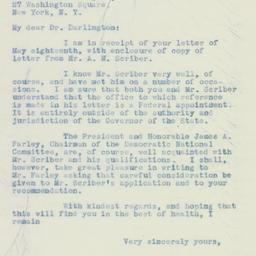 Letter: 1934 June 1