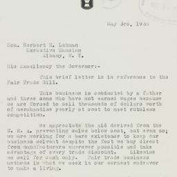 Letter: 1935 May 3