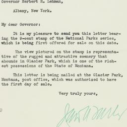 Letter: 1934 August 27