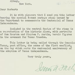 Letter: 1936 March 2
