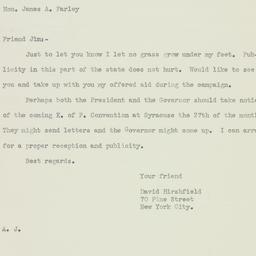 Letter: 1936 July 10