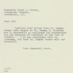 Letter: 1933 April 13
