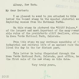 Letter: 1934 August 25