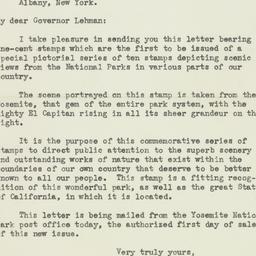 Letter: 1934 July 16