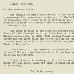 Letter: 1934 July 7