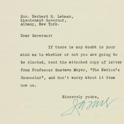 Letter: 1932 October 26