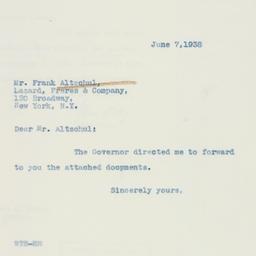 Letter: 1938 June 7