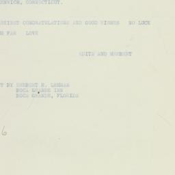 Telegram: 1933 May 9
