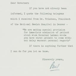Letter: 1937 December 9