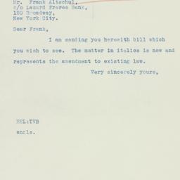 Letter: 1935 May 16