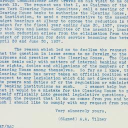 Letter: 1936 March 23