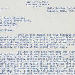 Letter: 1935 November 12