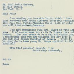 Letter: 1937 December 3