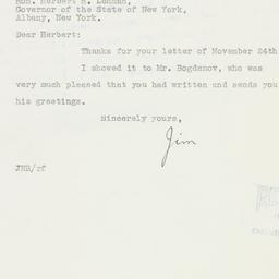 Letter: 1934 November 28