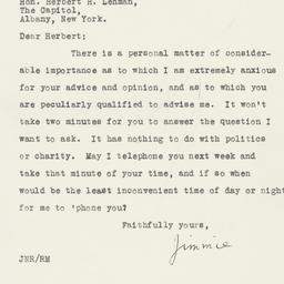 Letter: 1933 January 14