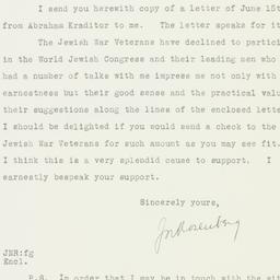 Letter: 1936 June 16