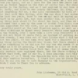 Letter: 1933 April 28