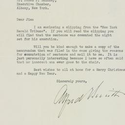 Letter: 1933 December 21