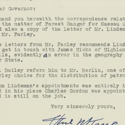 Letter: 1933 June 8