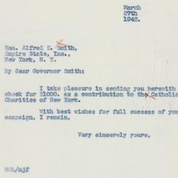 Letter: 1942 March 27