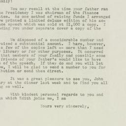 Letter: 1947 October 23