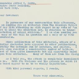 Letter: 1935 May 17
