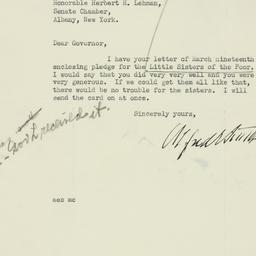 Letter: 1932 March 22