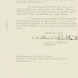 Letter: 1943 March 6