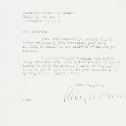 Letter: 1956 February 2