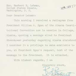Letter: 1956 January 10