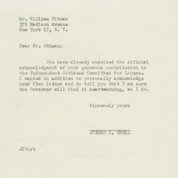 Letter: 1949 October 27
