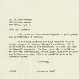 Letter: 1949 October 25