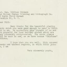Letter: 1948 December 10