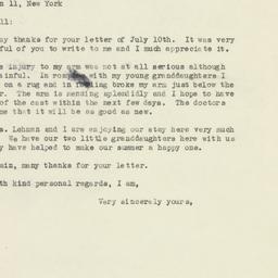 Letter: 1946 July 20