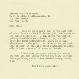 Letter: 1950 December 27