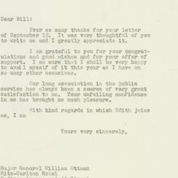 Letter: 1949 September 13
