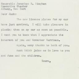 Letter: 1957 January 9