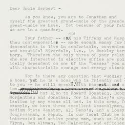 Letter: 1960 November 11