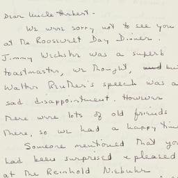 Letter: 1959 February 8