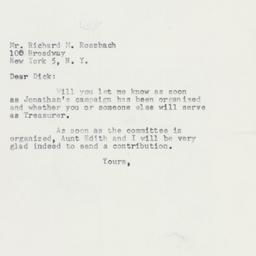 Letter: 1958 May 10