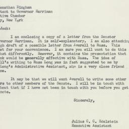 Letter: 1956 April 26