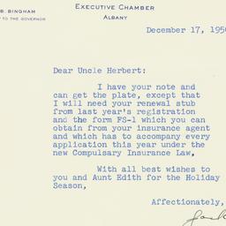 Letter: 1956 December 17